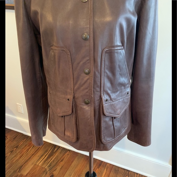 Ralph Lauren Leather Jacket - Picture 2 of 4